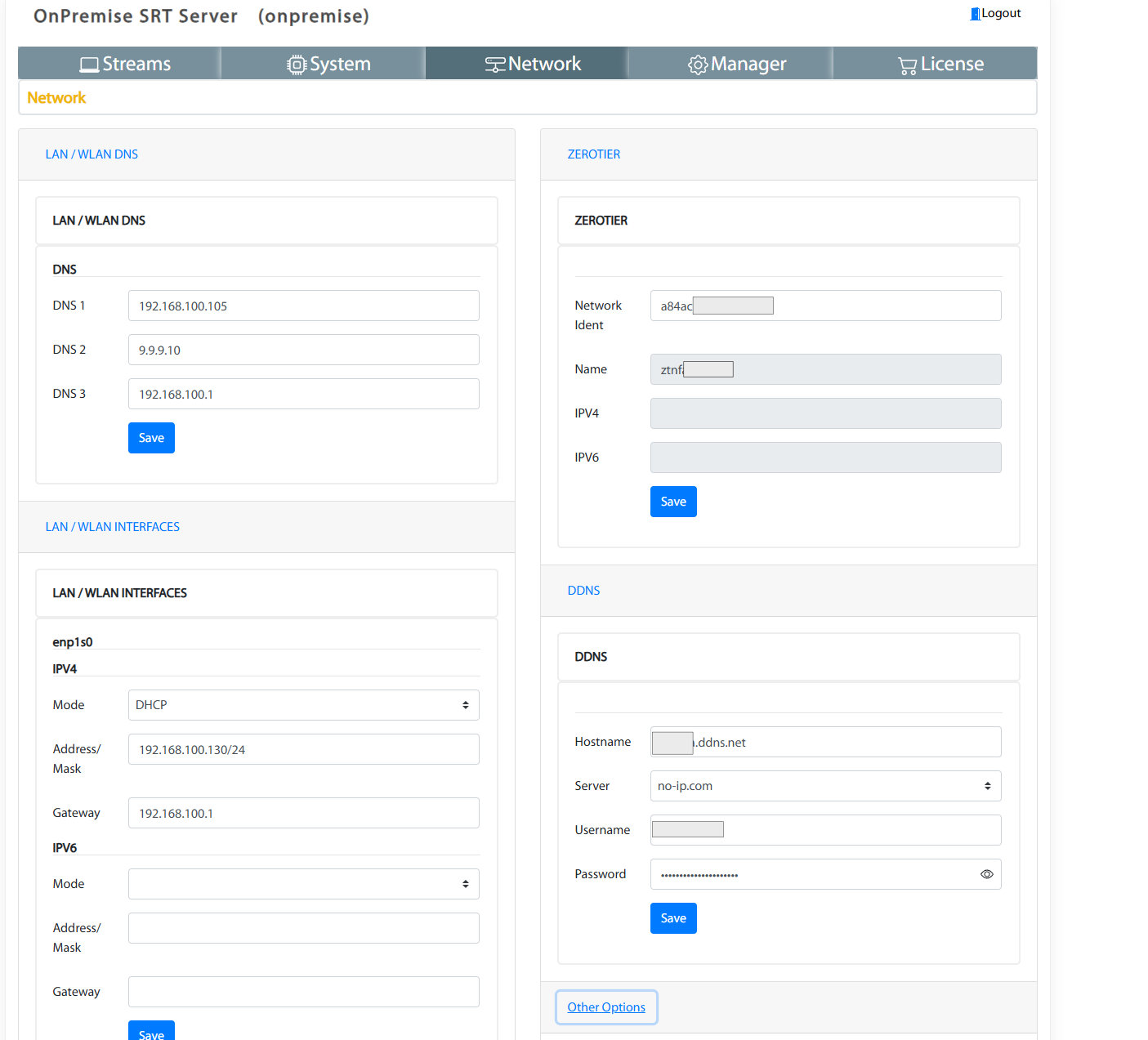 Network Configuration 1